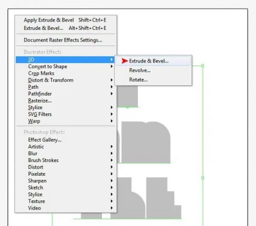 آموزش پوستر تایپوگرافی سه بعدی